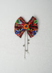 Mirror Embroidered Hair Bow